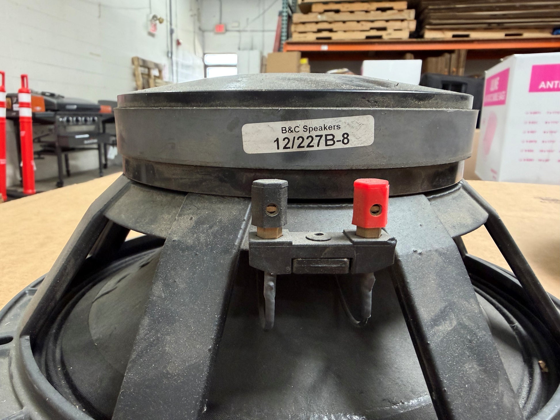 B&C 12/227B-8 12" Woofer, B&C 12/227B-8, B&C Speakers 12/227B, B&C 12” Speaker, 12/227B-8, B&C Speakers. We Sell Professional Audio Equipment. Audio Systems, Amplifiers, Consoles, Mixers, Electronics, Entertainment, Live Sound.