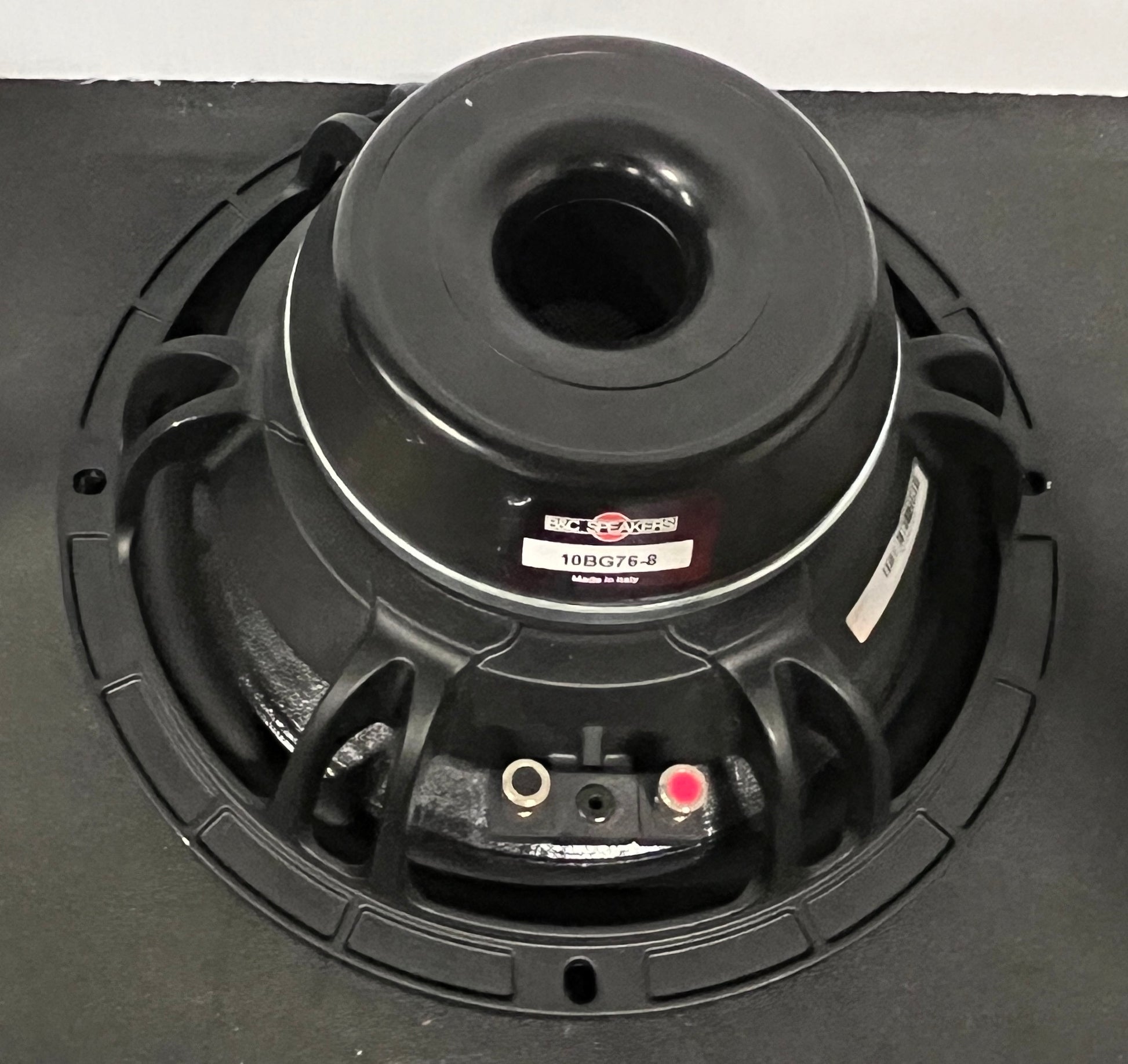 B&C 10BG76-8, B&C 10" Rubber Surround Neodymium Subwoofer, B&C 10" Subwoofer, B&C 10" 8 Ohm Subwoofer, We Sell Professional Audio Equipment. Audio Systems, Amplifiers, Consoles, Mixers, Electronics, Entertainment, Live Sound