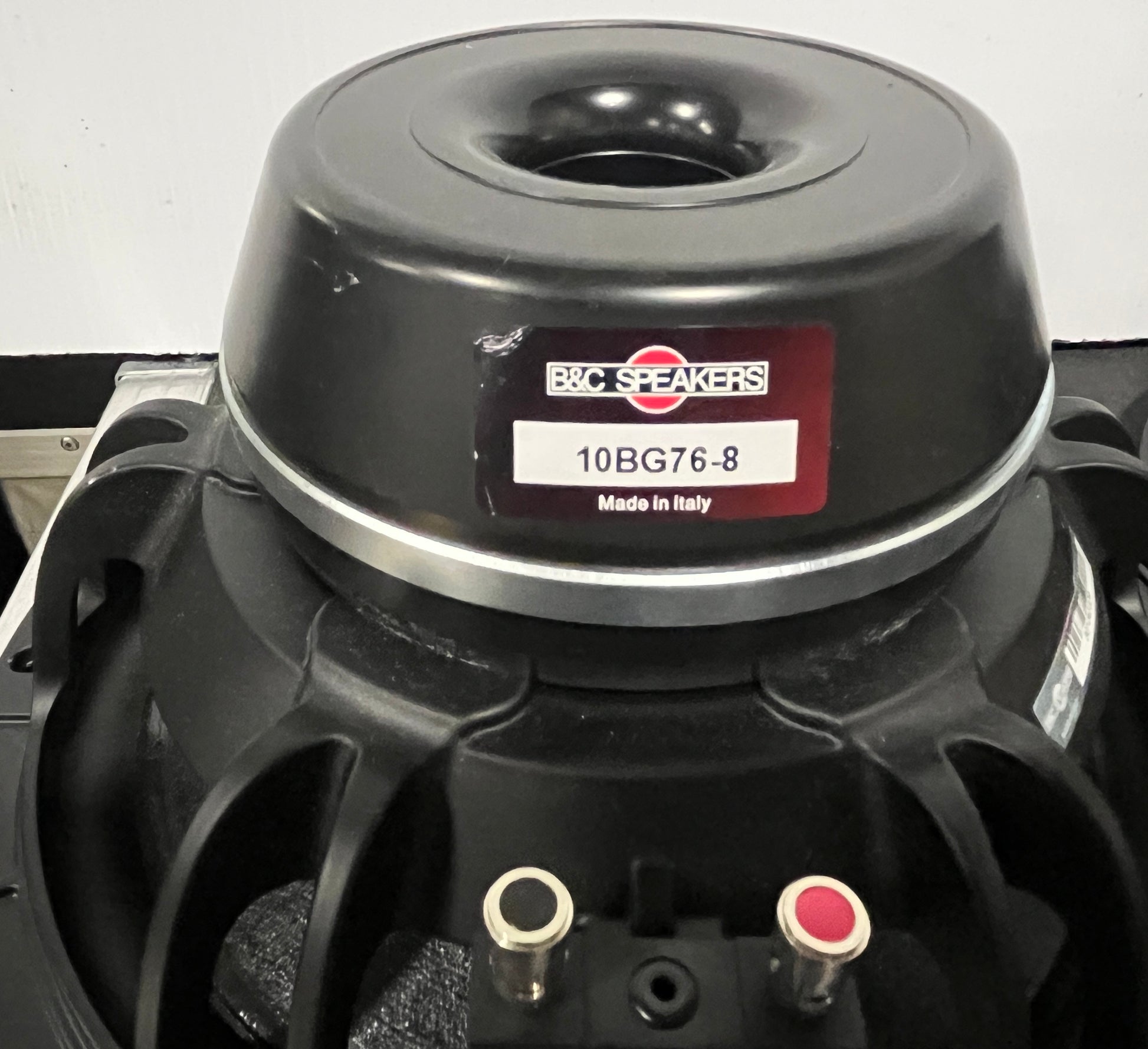 B&C 10BG76-8, B&C 10" Rubber Surround Neodymium Subwoofer, B&C 10" Subwoofer, B&C 10" 8 Ohm Subwoofer, We Sell Professional Audio Equipment. Audio Systems, Amplifiers, Consoles, Mixers, Electronics, Entertainment, Live Sound