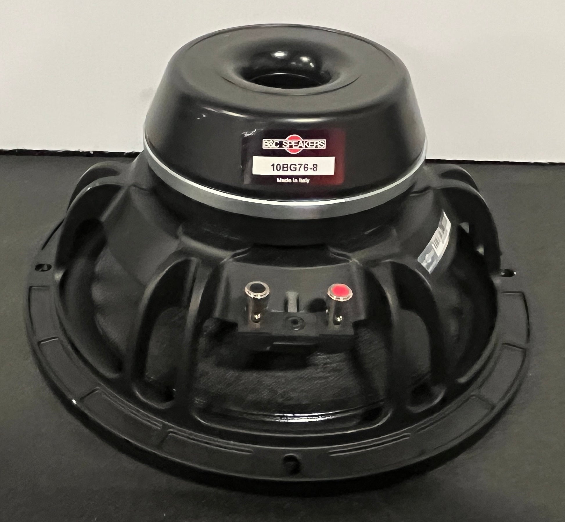 B&C 10BG76-8, B&C 10" Rubber Surround Neodymium Subwoofer, B&C 10" Subwoofer, B&C 10" 8 Ohm Subwoofer, We Sell Professional Audio Equipment. Audio Systems, Amplifiers, Consoles, Mixers, Electronics, Entertainment, Live Sound