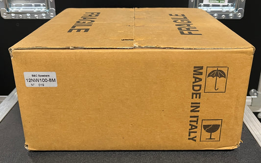 B&C 12NW100-BM Low Frequency Driver, B&C Low Frequency Driver, B&C 12NW100-BM, B&C LF Driver Pair, We Sell Professional Audio Equipment. Audio Systems, Amplifiers, Consoles, Mixers, Electronics, Entertainment, Live Sound