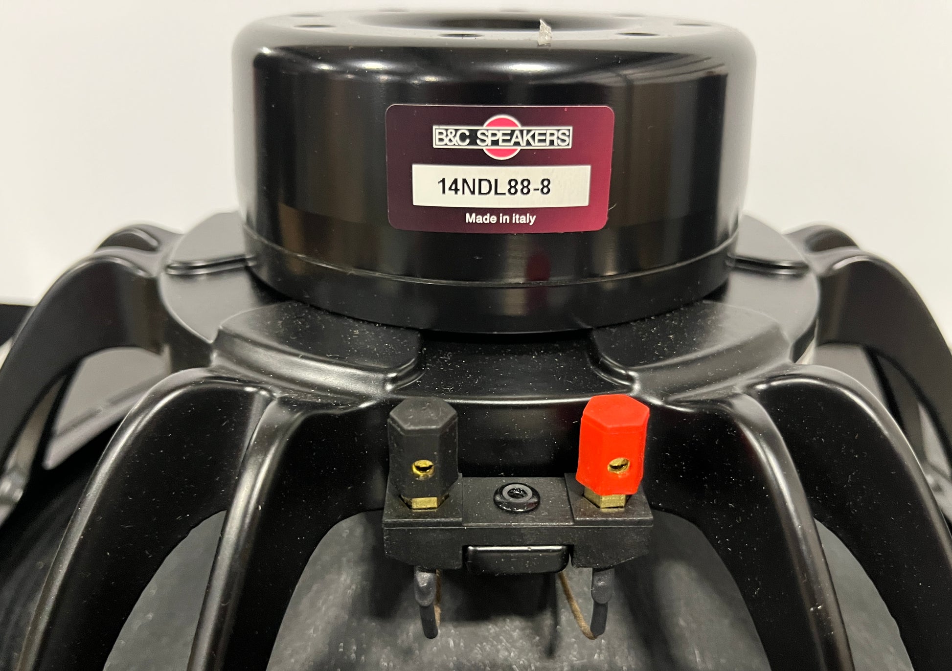 B&C 14NDL88-8 13.5" Woofer, B&C 13.5 Low Frequency Driver, B&C Neodymium LF Driver, B&C 13.5 inch Subwoofer, We Sell Professional Audio Equipment. Audio Systems, Amplifiers, Consoles, Mixers, Electronics, Entertainment, Live Sound