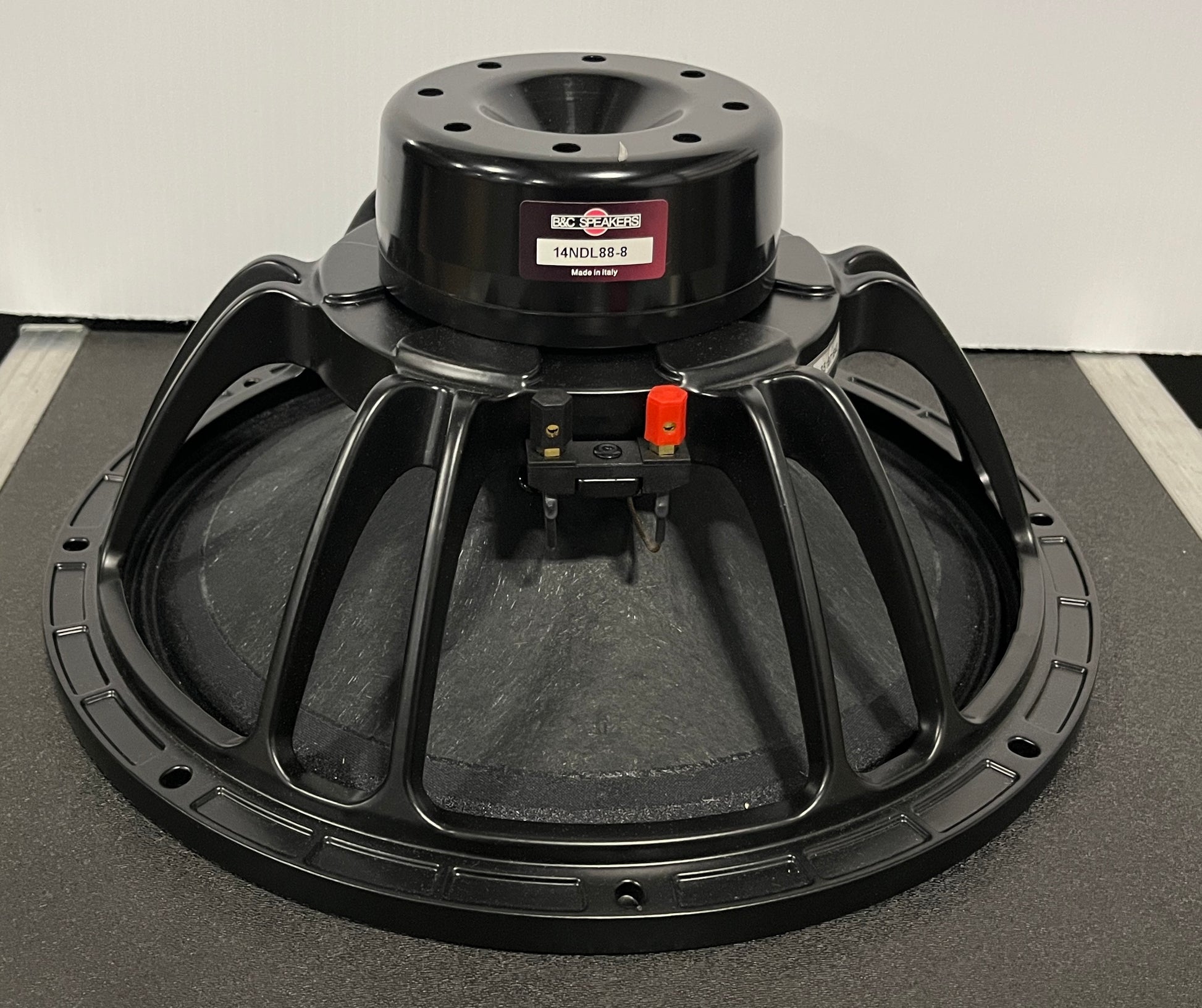 B&C 14NDL88-8 13.5" Woofer, B&C 13.5 Low Frequency Driver, B&C Neodymium LF Driver, B&C 13.5 inch Subwoofer, We Sell Professional Audio Equipment. Audio Systems, Amplifiers, Consoles, Mixers, Electronics, Entertainment, Live Sound