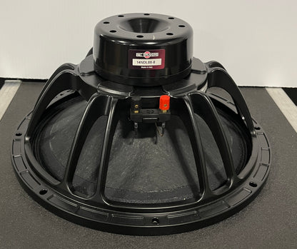 B&C 14NDL88-8 13.5" Woofer, B&C 13.5 Low Frequency Driver, B&C Neodymium LF Driver, B&C 13.5 inch Subwoofer, We Sell Professional Audio Equipment. Audio Systems, Amplifiers, Consoles, Mixers, Electronics, Entertainment, Live Sound