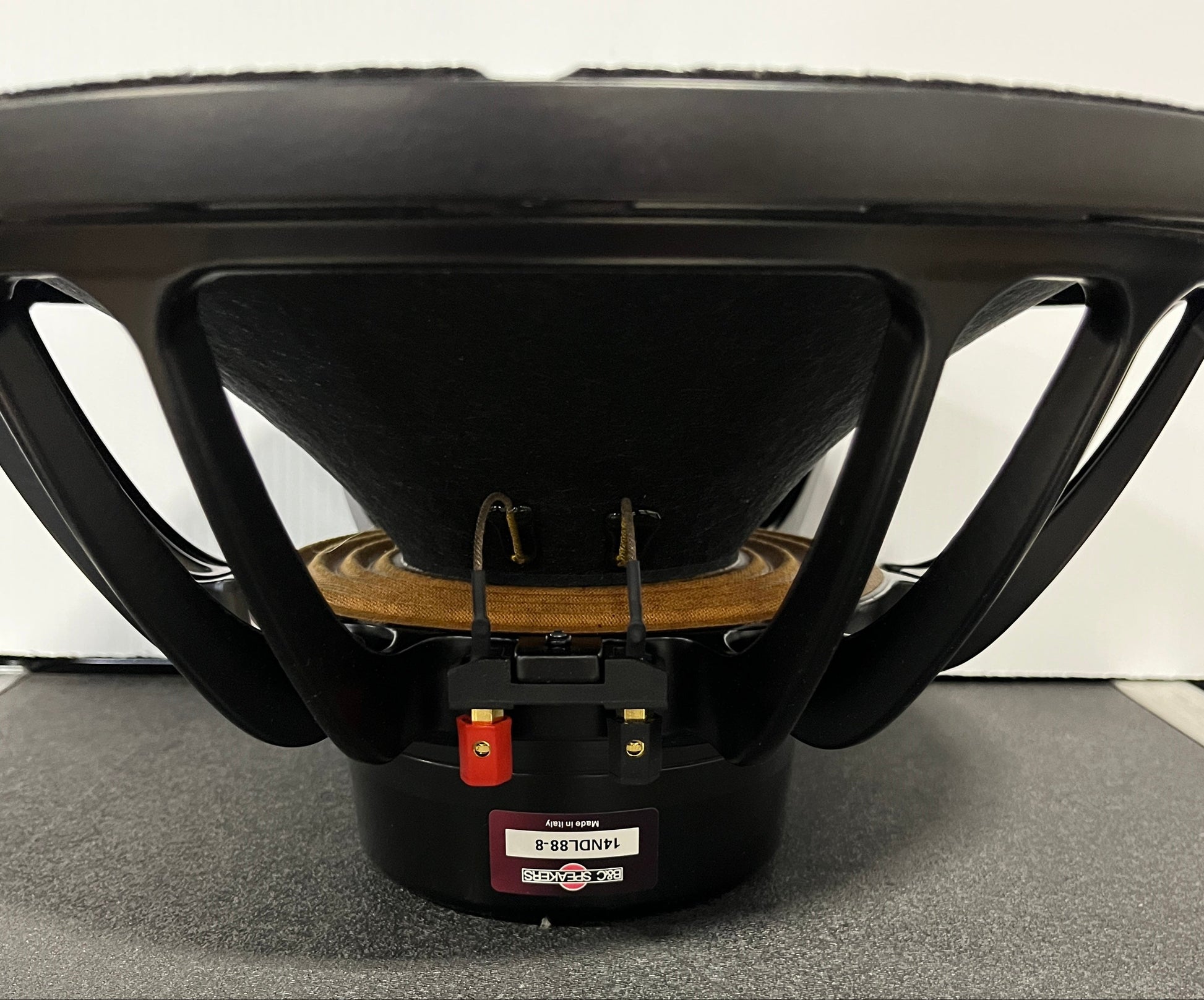 B&C 14NDL88-8 13.5" Woofer, B&C 13.5 Low Frequency Driver, B&C Neodymium LF Driver, B&C 13.5 inch Subwoofer, We Sell Professional Audio Equipment. Audio Systems, Amplifiers, Consoles, Mixers, Electronics, Entertainment, Live Sound