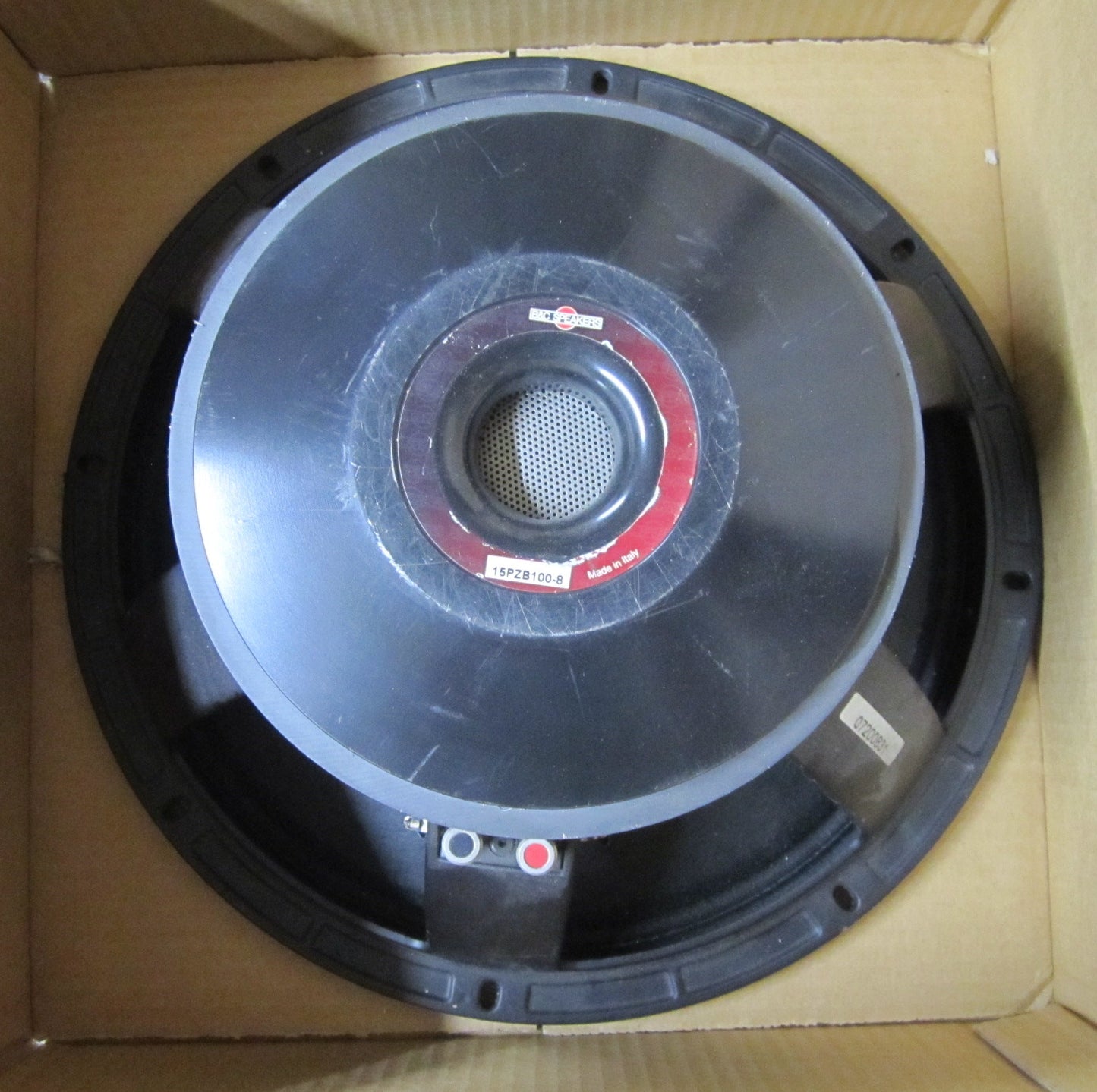 B&C 15PZB100 15" Woofer, B&C 15PZB100-8, B&C 15PZB100, B&C 15” Woofer, B&C 15PZB100 Woofer. We Sell Professional Audio Equipment. Audio Systems, Amplifiers, Consoles, Mixers, Electronics, Entertainment, Live Sound.
