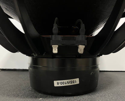 B&C 15SW100-8 15" Subwoofer, B&C 15" Subwoofer, B&C 15" Neodymium Subwoofer, B&C 15sW100-8 Sub, B&C 15" Subwoofer, We Sell Professional Audio Equipment. Audio Systems, Amplifiers, Consoles, Mixers, Electronics, Entertainment, Live Sound