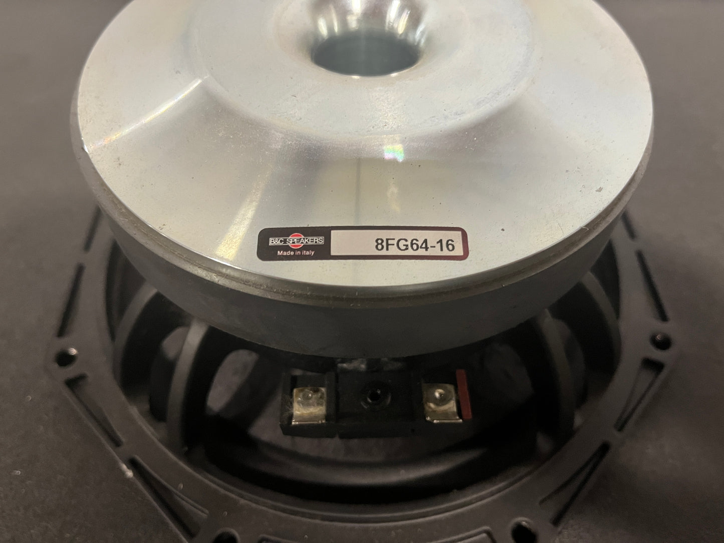 B&C 8FG64-16, B&C 16 Ohm Subwoofer, B&C 8" 16 Ohm Subwoofer, B&C Subwoofer, We Sell Professional Audio Equipment. Audio Systems, Amplifiers, Consoles, Mixers, Electronics, Entertainment, Live Sound