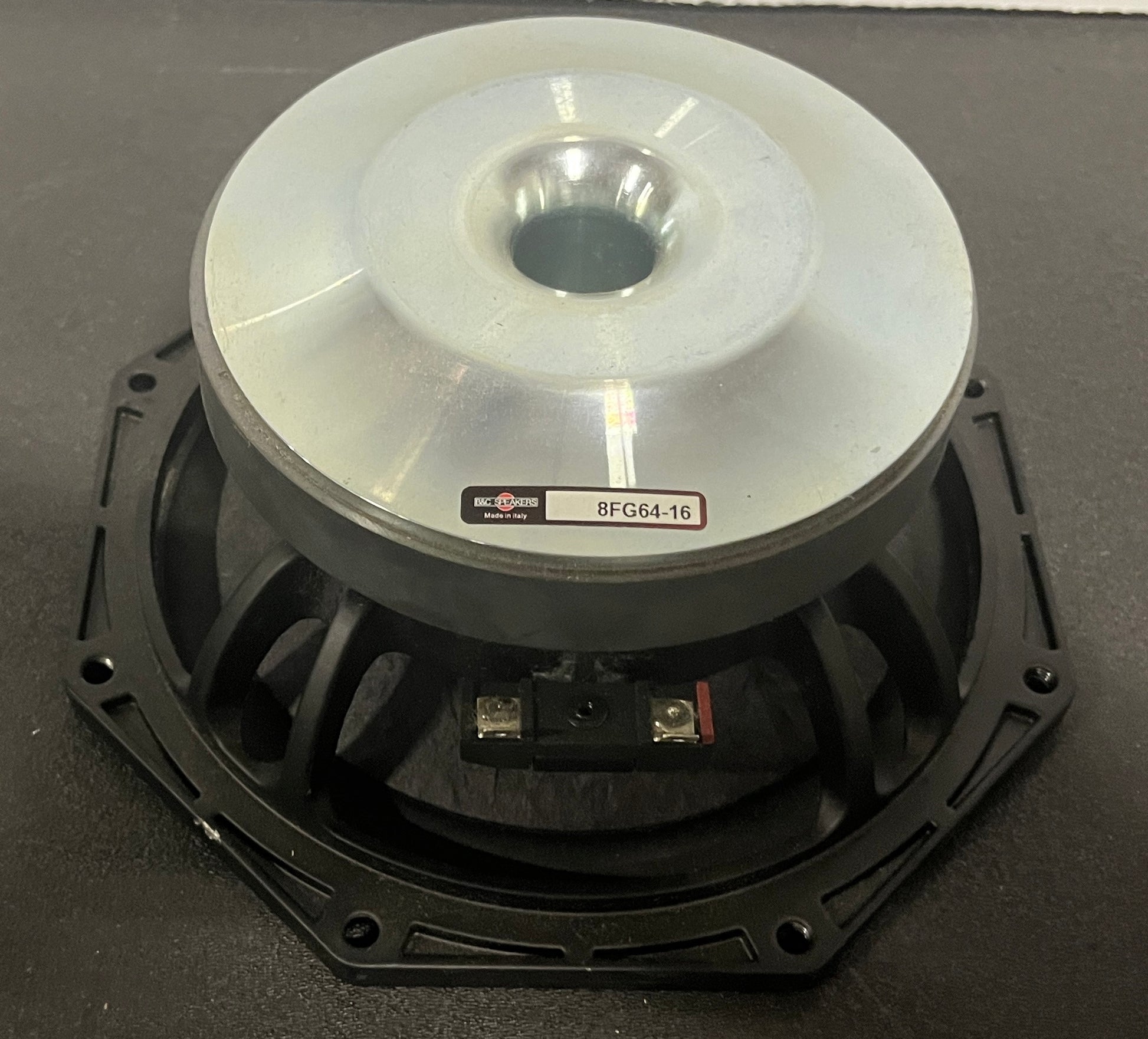 B&C 8FG64-16, B&C 16 Ohm Subwoofer, B&C 8" 16 Ohm Subwoofer, B&C Subwoofer, We Sell Professional Audio Equipment. Audio Systems, Amplifiers, Consoles, Mixers, Electronics, Entertainment, Live Sound