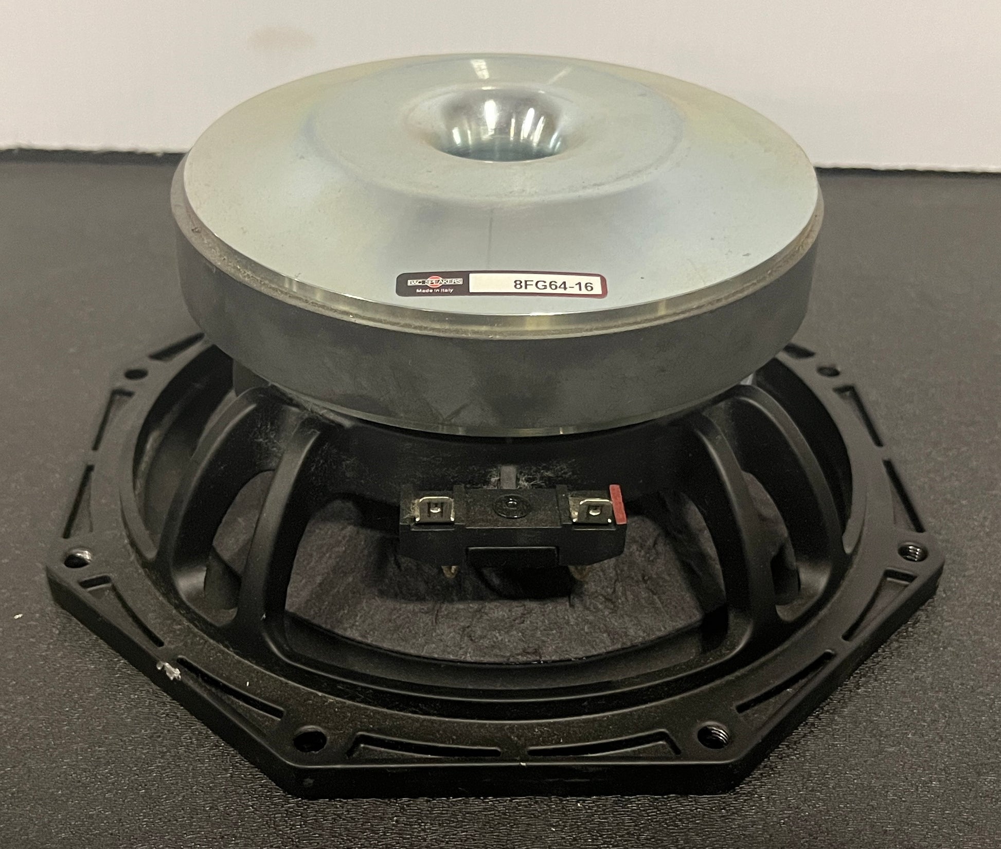 B&C 8FG64-16, B&C 16 Ohm Subwoofer, B&C 8" 16 Ohm Subwoofer, B&C Subwoofer, We Sell Professional Audio Equipment. Audio Systems, Amplifiers, Consoles, Mixers, Electronics, Entertainment, Live Sound