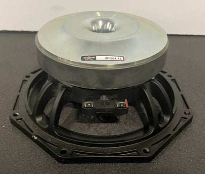 B&C 8FG64-16, B&C 16 Ohm Subwoofer, B&C 8" 16 Ohm Subwoofer, B&C Subwoofer, We Sell Professional Audio Equipment. Audio Systems, Amplifiers, Consoles, Mixers, Electronics, Entertainment, Live Sound