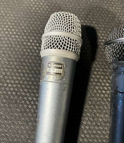 Shure Beta 57A & SM58 Microphones, Shure Beta 57A, Shure SM58, Shure Microphone Lot, Shure Microphones. We Sell Professional Audio Equipment. Audio Systems, Amplifiers, Consoles, Mixers, Electronics, Entertainment, Live Sound.
