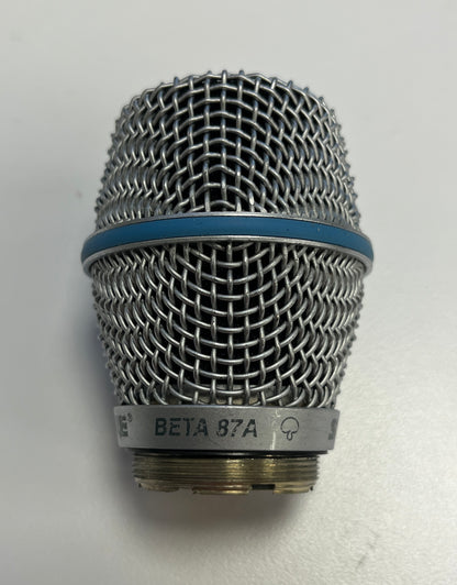 Shure Beta 87A Supercardioid Capsule, Shure Beta 87A Capsule. Shure Microphone Capsule, Shure Beta 87A, Supercardioid Microphone Capsule. We Sell Professional Audio Equipment. Audio Systems, Amplifiers, Consoles, Mixers, Electronics, Entertainment, Live Sound.