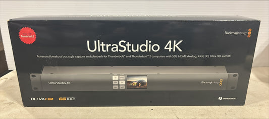 Blackmagic Design UltraStudio 4K, Blackmagic Thunderbolt UltraStudio, Blackmagic Thunderbolt 2 UltraStudio 4K, We Sell Professional Audio Equipment. Audio Systems, Amplifiers, Consoles, Mixers, Electronics, Entertainment, Live Sound