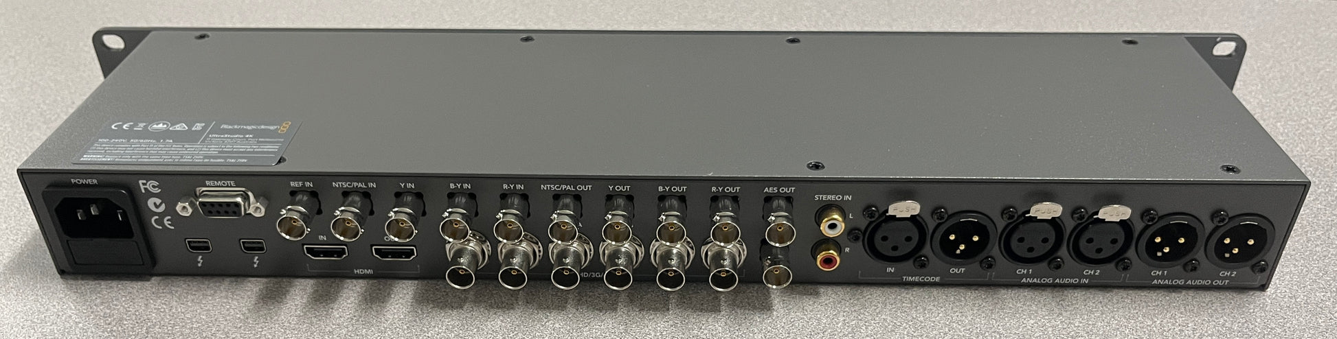 Blackmagic Design UltraStudio 4K, Blackmagic Design UltraStudio Thunderbolt 2, We Sell Professional Audio Equipment. Audio Systems, Amplifiers, Consoles, Mixers, Electronics, Entertainment, Live Sound.