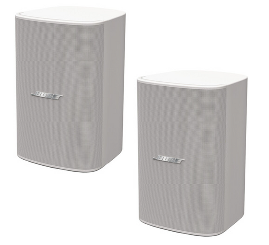 Bose DM6SE Passive Surface Mount Speakers, Bose DesignMax DM6SE Speakers, White Bose Speakers, We Sell Professional Audio Equipment. Audio Systems, Amplifiers, Consoles, Mixers, Electronics, Entertainment, Live Sound