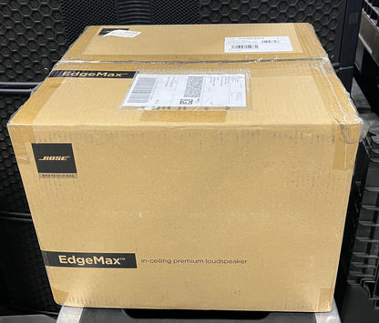 Bose EdgeMax EM180, Bose In-Ceiling Premium Loudspeaker, Bose White Loudspeaker, Bose EdgeMax Ceiling Speaker, Bose White Ceiling Speaker, We Sell Professional Audio Equipment. Audio Systems, Amplifiers, Consoles, Mixers, Electronics, Entertainment, Live Sound