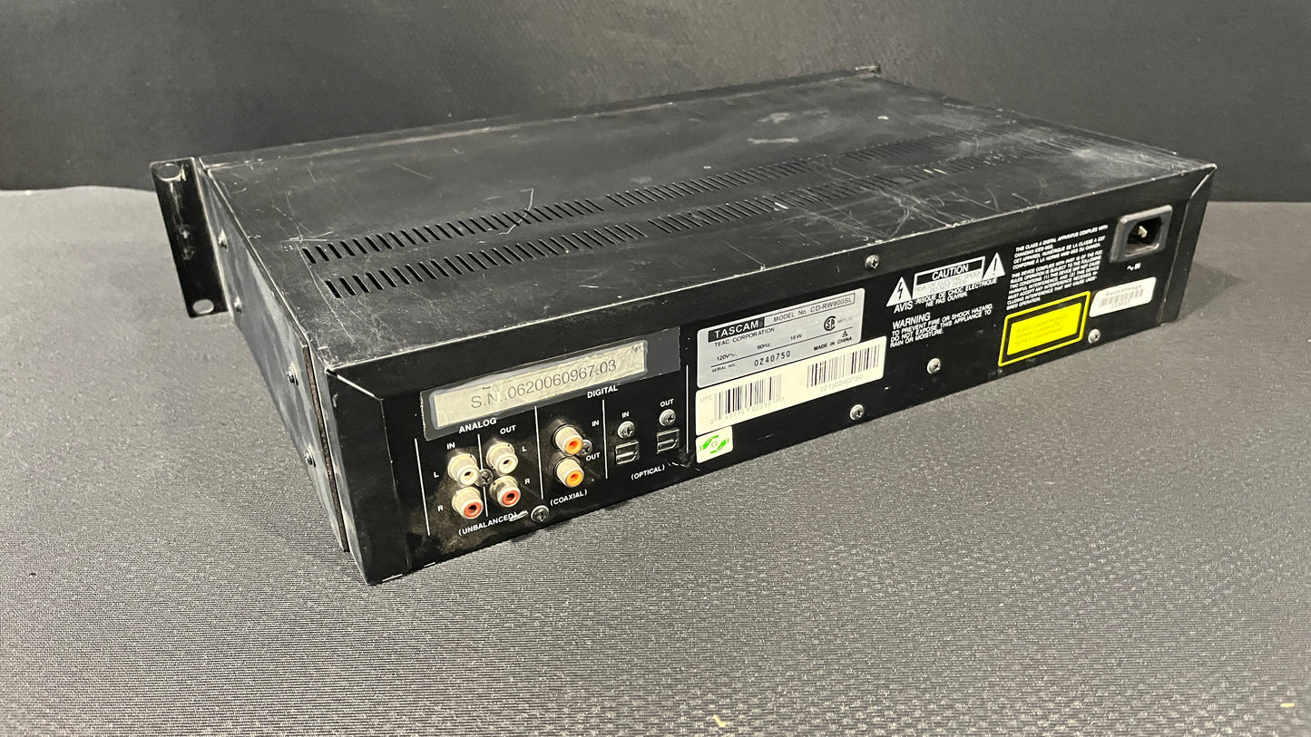 Tascam CD-RW900SL CD Recorder, Tascam CD-RW900SL, CD-RW900SL CD Recorder, CD-RW900SL, TASCAM Professional CD Recorder. We Sell Professional Audio Equipment. Audio Systems, Amplifiers, Consoles, Mixers, Electronics, Entertainment, Live Sound.