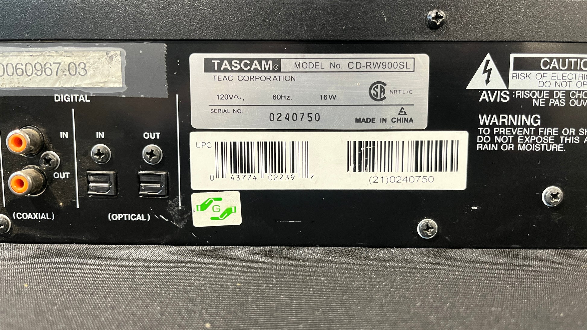 Tascam CD-RW900SL CD Recorder, Tascam CD-RW900SL, CD-RW900SL CD Recorder, CD-RW900SL, TASCAM Professional CD Recorder. We Sell Professional Audio Equipment. Audio Systems, Amplifiers, Consoles, Mixers, Electronics, Entertainment, Live Sound.