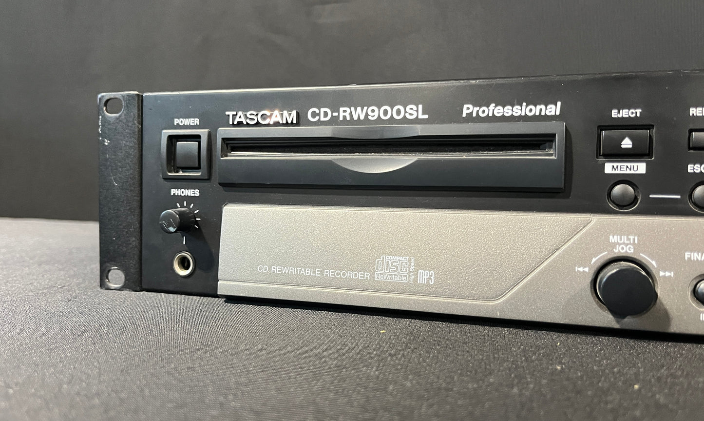 Tascam CD-RW900SL CD Recorder, Tascam CD-RW900SL, CD-RW900SL CD Recorder, CD-RW900SL, TASCAM Professional CD Recorder. We Sell Professional Audio Equipment. Audio Systems, Amplifiers, Consoles, Mixers, Electronics, Entertainment, Live Sound.