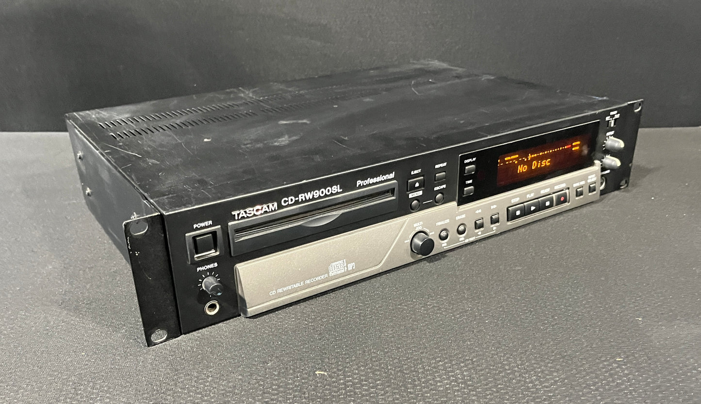 Tascam CD-RW900SL CD Recorder, Tascam CD-RW900SL, CD-RW900SL CD Recorder, CD-RW900SL, TASCAM Professional CD Recorder. We Sell Professional Audio Equipment. Audio Systems, Amplifiers, Consoles, Mixers, Electronics, Entertainment, Live Sound.