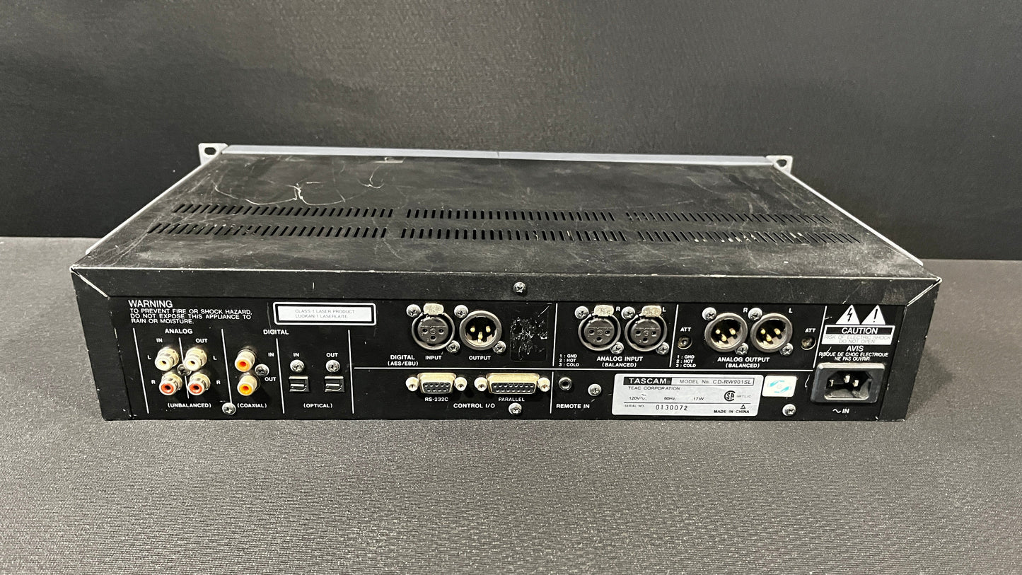 Tascam CD-RW901SL CD Recorder, Tascam CD-RW901SL, Tascam CD-RW901, Tascam CD Recorder, TASCAM CD-RW901SL Recorder. We Sell Professional Audio Equipment. Audio Systems, Amplifiers, Consoles, Mixers, Electronics, Entertainment, Live Sound.
