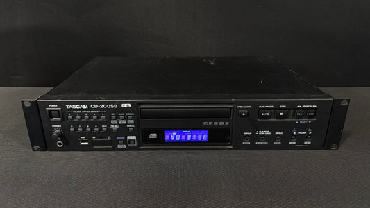 Tascam CD-200SB  Professional CD Player, Tascam CD-200SB, TASCAM CD200SB, Tascam Rackmount CD Player, CD-200SB Professional CD Player. We Sell Professional Audio Equipment. Audio Systems, Amplifiers, Consoles, Mixers, Electronics, Entertainment, Live Sound.
