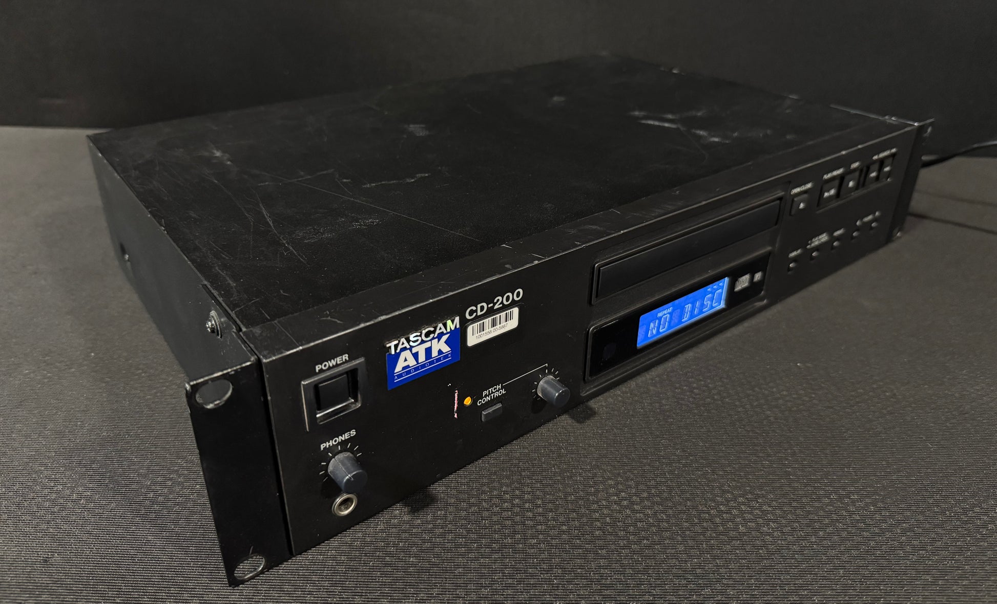 Tascam CD-200 Professional CD Player, Tascam CD-200, TASCAM CD200, Tascam Rackmount CD Player, CD-200 Professional CD Player. We Sell Professional Audio Equipment. Audio Systems, Amplifiers, Consoles, Mixers, Electronics, Entertainment, Live Sound.
