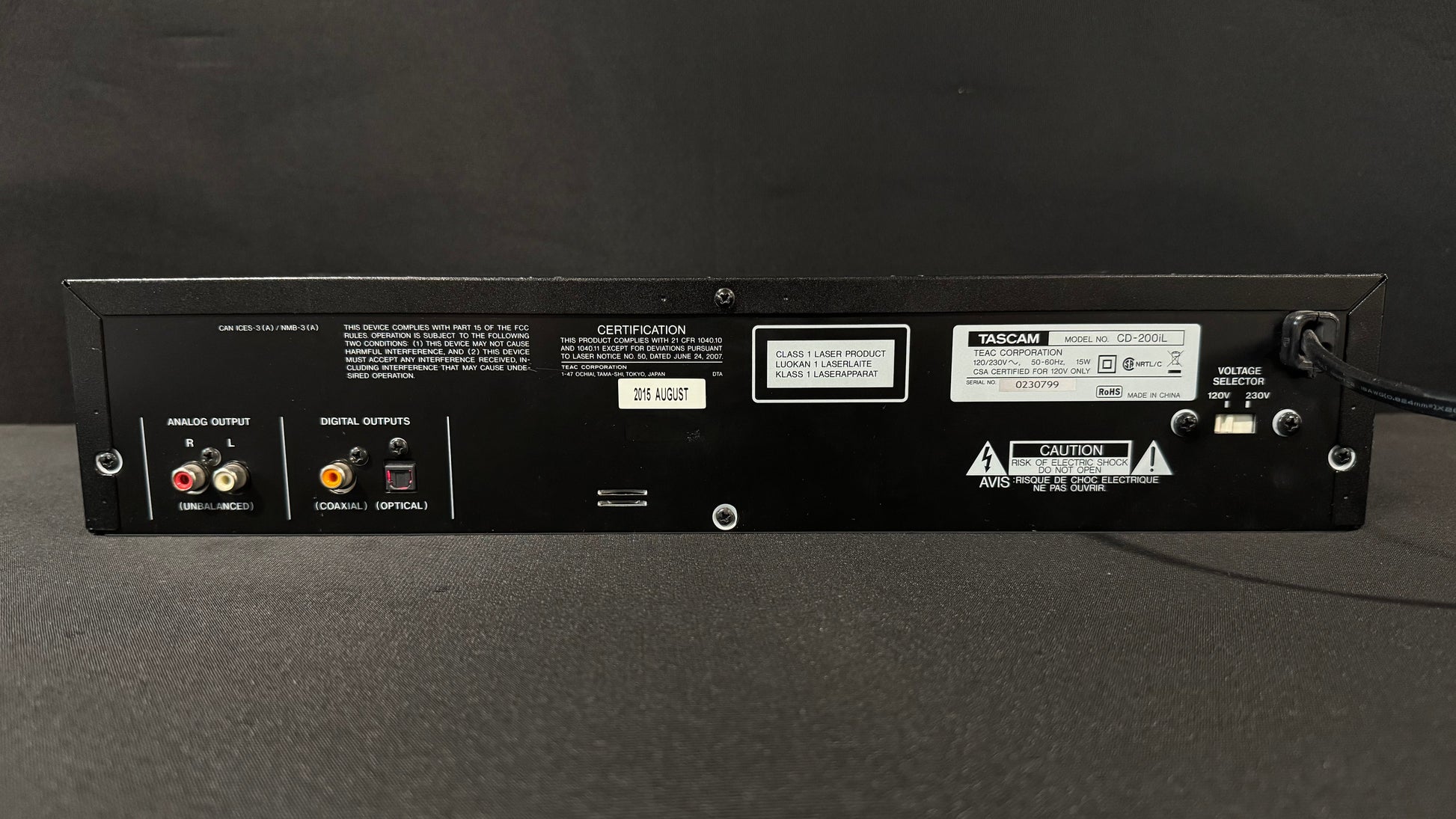Tascam CD-200iL Professional CD Player, Tascam CD-200iL, TASCAM CD200iL, Tascam Rackmount CD Player, CD-200iL Professional CD Player. We Sell Professional Audio Equipment. Audio Systems, Amplifiers, Consoles, Mixers, Electronics, Entertainment, Live Sound.