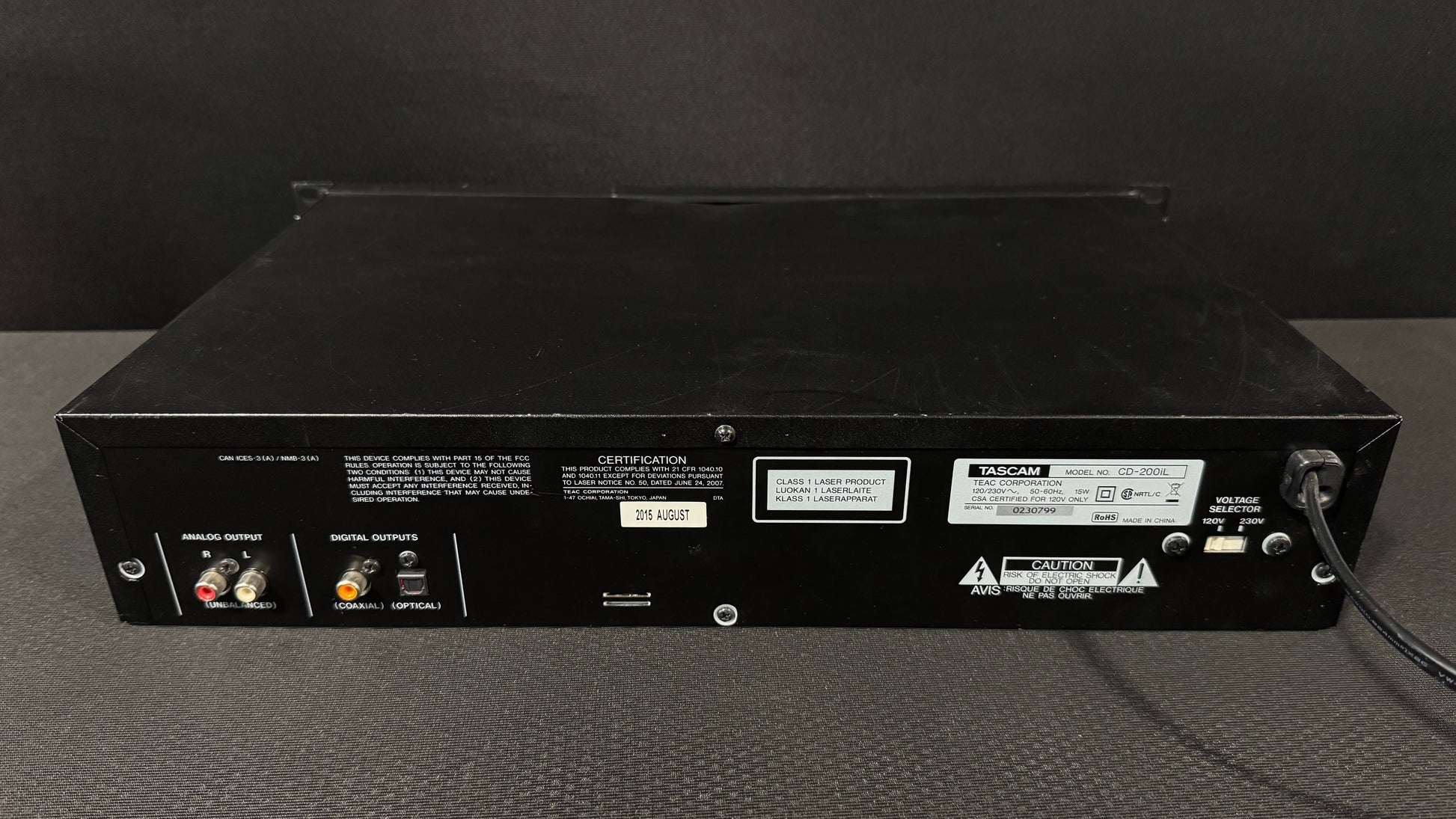 Tascam CD-200iL Professional CD Player, Tascam CD-200iL, TASCAM CD200iL, Tascam Rackmount CD Player, CD-200iL Professional CD Player. We Sell Professional Audio Equipment. Audio Systems, Amplifiers, Consoles, Mixers, Electronics, Entertainment, Live Sound.