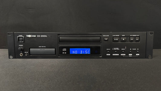 Tascam CD-200iL Professional CD Player, Tascam CD-200iL, TASCAM CD200iL, Tascam Rackmount CD Player, CD-200iL Professional CD Player. We Sell Professional Audio Equipment. Audio Systems, Amplifiers, Consoles, Mixers, Electronics, Entertainment, Live Sound.