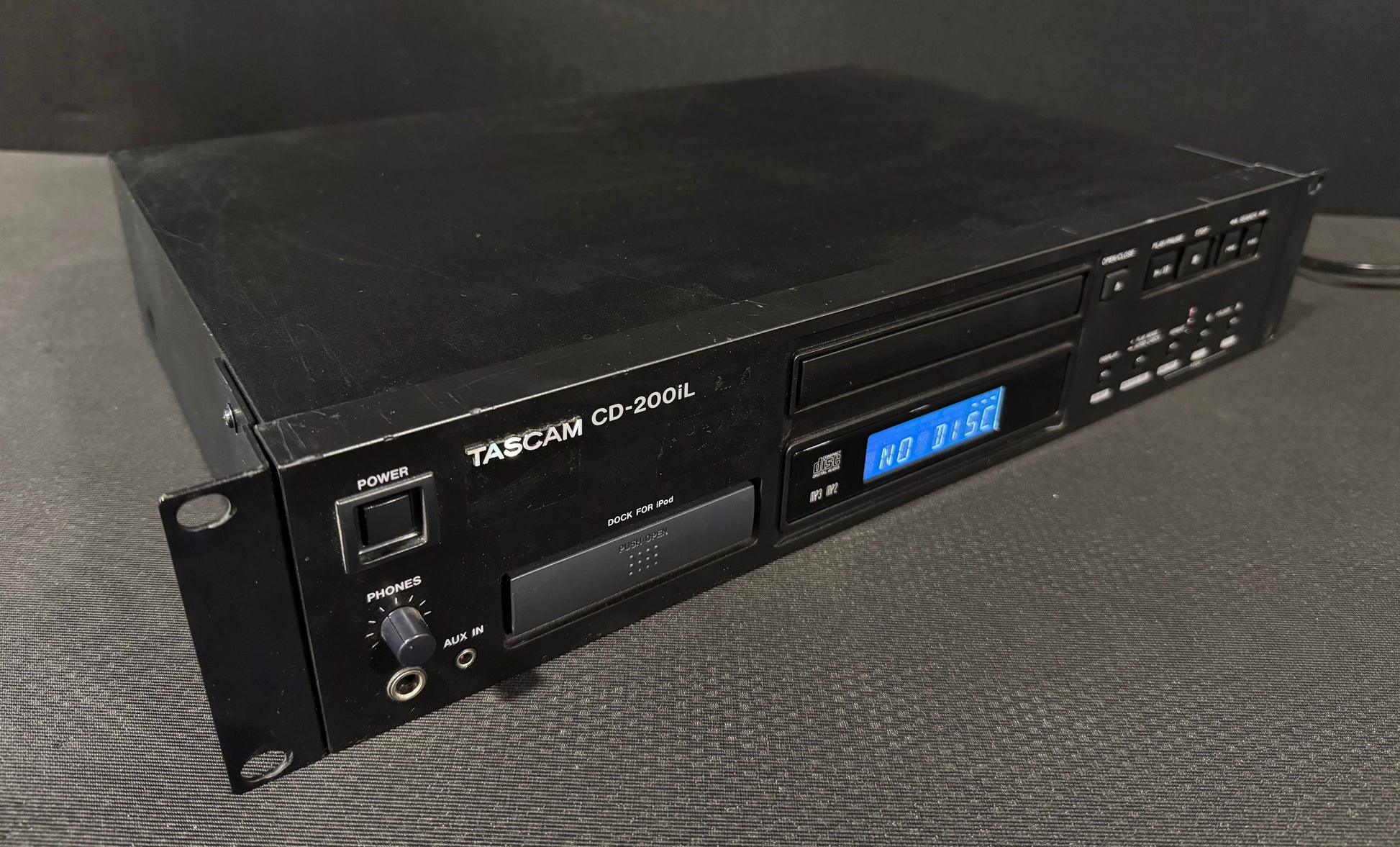 Tascam CD-200iL Professional CD Player, Tascam CD-200iL, TASCAM CD200iL, Tascam Rackmount CD Player, CD-200iL Professional CD Player. We Sell Professional Audio Equipment. Audio Systems, Amplifiers, Consoles, Mixers, Electronics, Entertainment, Live Sound.