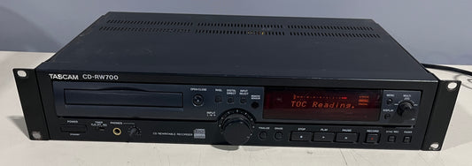 Tascam CD-RW700 Professional Audio CD Recorder, Tascam CD-RW700, TASCAM CD-RW700, Tascam CD Recorder, CD-RW700 Recorder. We Sell Professional Audio Equipment. Audio Systems, Amplifiers, Consoles, Mixers, Electronics, Entertainment, Live Sound.
