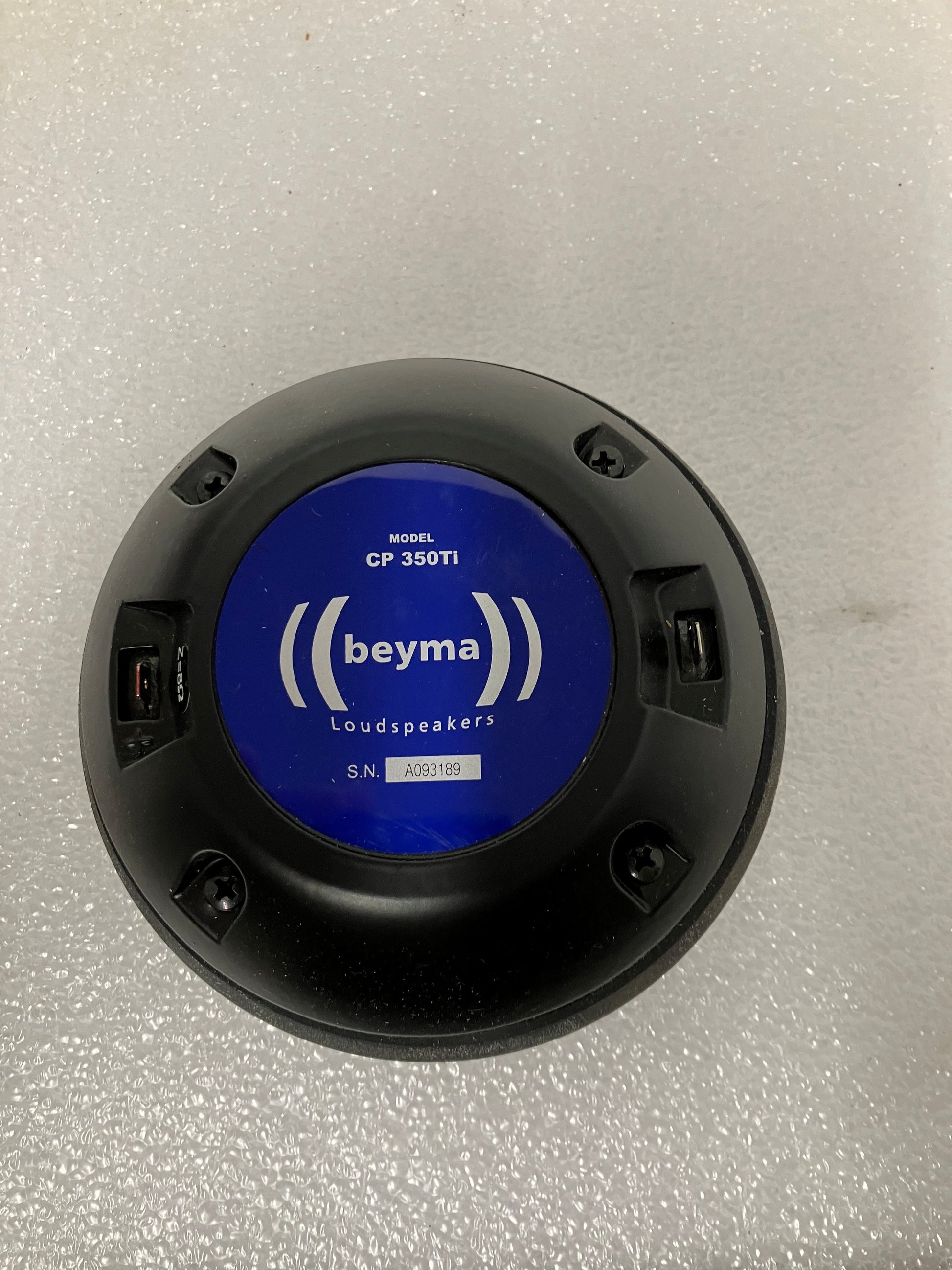 Beyma CP350Ti, Beyma CP350 Compression Driver, Beyma Speakers, CP350Ti, High Frequency Compression Driver, Beyma Compression Driver Speakers. We Sell Professional Audio Equipment. Audio Systems, Amplifiers, Consoles, Mixers, Electronics, Entertainment, Live Sound.