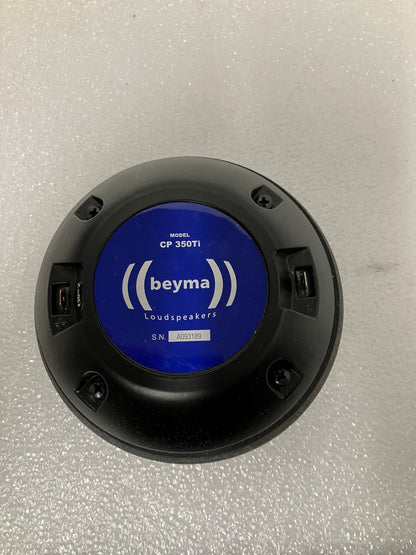 Beyma CP350Ti, Beyma CP350 Compression Driver, Beyma Speakers, CP350Ti, High Frequency Compression Driver, Beyma Compression Driver Speakers. We Sell Professional Audio Equipment. Audio Systems, Amplifiers, Consoles, Mixers, Electronics, Entertainment, Live Sound.