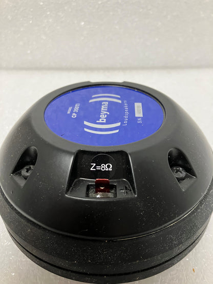 Beyma CP350Ti, Beyma CP350 Compression Driver, Beyma Speakers, CP350Ti, High Frequency Compression Driver, Beyma Compression Driver Speakers. We Sell Professional Audio Equipment. Audio Systems, Amplifiers, Consoles, Mixers, Electronics, Entertainment, Live Sound.