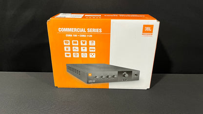 JBL Professional CSMA180 Commercial Series 80-Watt Powered Audio Mixer/Amplifier, JBL CSMA180, CSMA180 Audio Mixer/Amplifier, JBL Power Amplifier, JBL 80-Watt Mixer/Amplifier, JBL Power Amp. We Sell Professional Audio Equipment. Audio Systems, Amplifiers, Consoles, Mixers, Electronics, Entertainment, Live Sound.