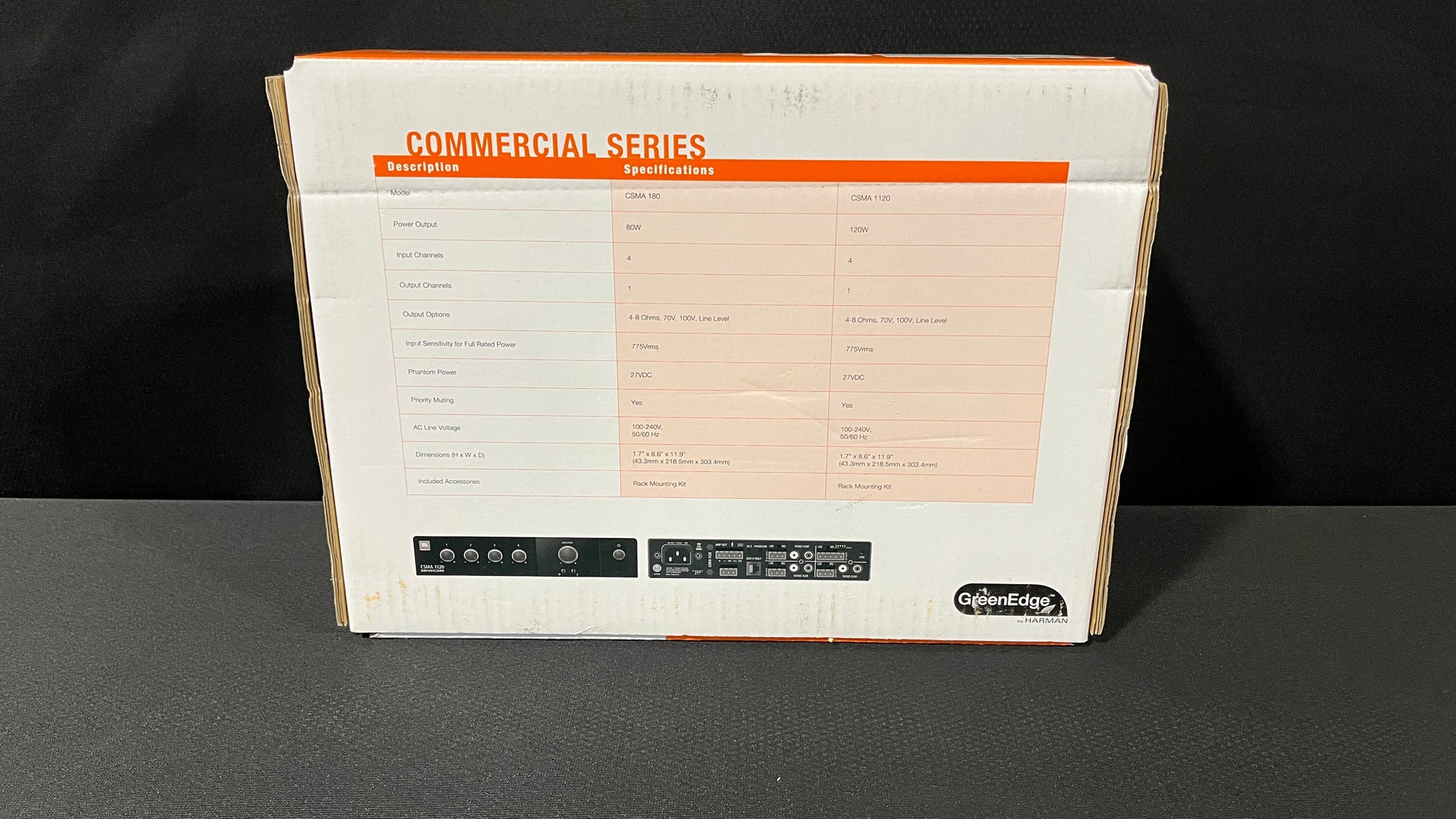 JBL Professional CSMA180 Commercial Series 80-Watt Powered Audio Mixer/Amplifier, JBL CSMA180, CSMA180 Audio Mixer/Amplifier, JBL Power Amplifier, JBL 80-Watt Mixer/Amplifier, JBL Power Amp. We Sell Professional Audio Equipment. Audio Systems, Amplifiers, Consoles, Mixers, Electronics, Entertainment, Live Sound.