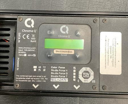 LED Batten, Color LED Batten, Chroma Q LED Batten, Chroma Q Color Force LED Batten, Chroma Q Color Force 48. We Sell Professional Lighting Equipment. Lighting Systems, Fixtures, Consoles, Dimmers, Control Systems, Electronics, Entertainment, Live Lighting.