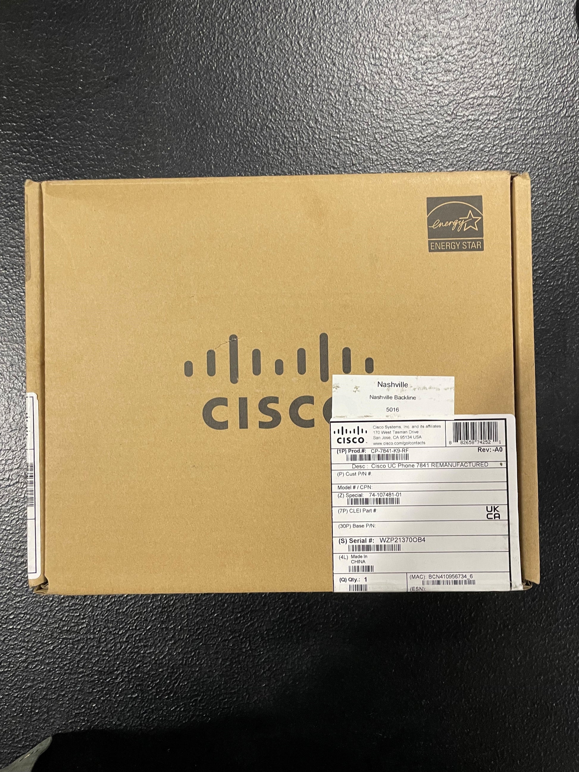 Used Cisco IP Phone 7841, Lot of 17 for Sale. We Sell Professional Audio Equipment. Audio Systems, Amplifiers, Consoles, Mixers, Electronics, Entertainment and Live Sound.