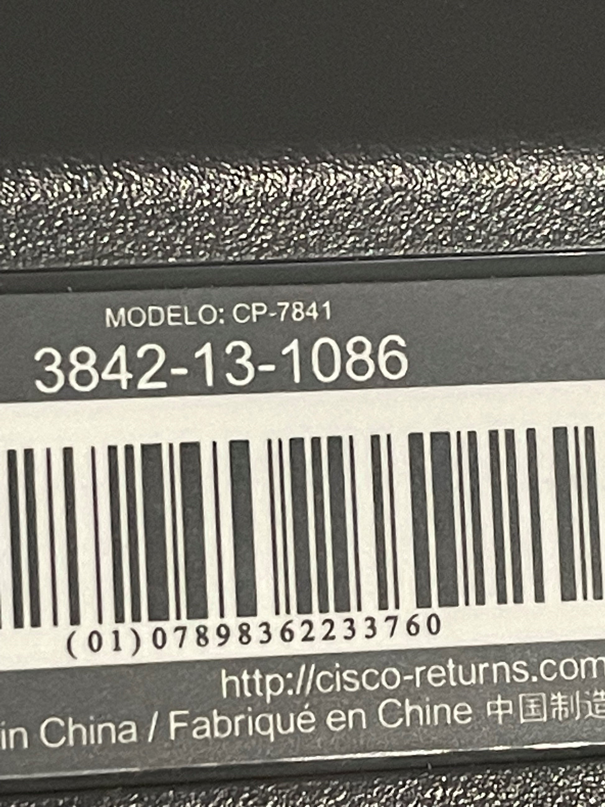 Used Cisco IP Phone 7841, Lot of 17 for Sale. We Sell Professional Audio Equipment. Audio Systems, Amplifiers, Consoles, Mixers, Electronics, Entertainment and Live Sound.