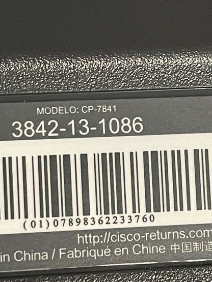 Used Cisco IP Phone 7841, Lot of 17 for Sale. We Sell Professional Audio Equipment. Audio Systems, Amplifiers, Consoles, Mixers, Electronics, Entertainment and Live Sound.