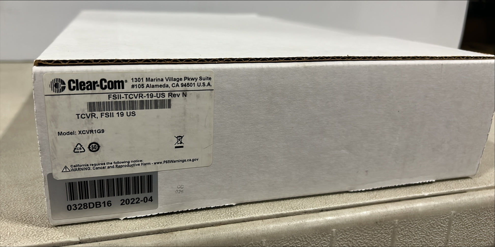 Clear-Com FSII-TCVR-19 Active Transceiver Antenna, Clear-Com Free Speak Active Transceiver Antenna, We Sell Professional Audio Equipment. Audio Systems, Amplifiers, Consoles, Mixers, Electronics, Entertainment, Live Sound.