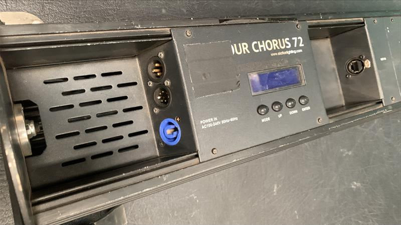 Elation Lighting, Elation Colour Chorus, Elation Color Chorus 72, Elation Color Chorus. We Sell Professional Lighting Equipment. Lighting Systems, Fixtures, Consoles, Dimmers, Control Systems, Electronics, Entertainment, Live Lighting.