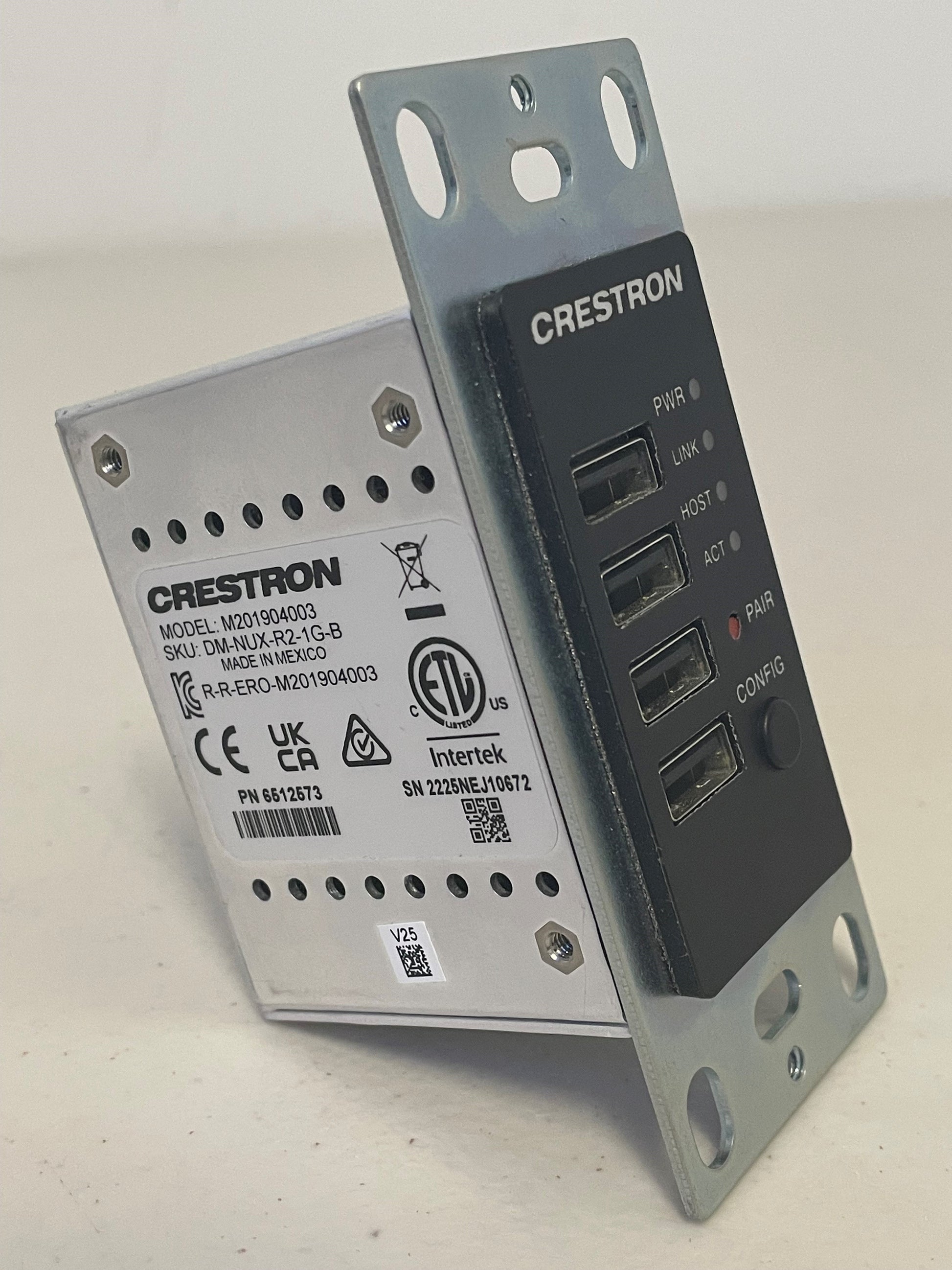 Crestron DM-NUX-R2-1G-B. We Sell Professional Audio Equipment. Audio Systems, Amplifiers, Consoles, Mixers, Electronics, Entertainment and Live Sound.