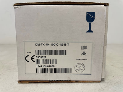 New Crestron DM-TX-4K-100-C-1G-B-T Wall Plate 4K, Lot of 3 for Sale. We Sell Professional Audio Equipment. Audio Systems, Amplifiers, Consoles, Mixers, Electronics, Entertainment and Live Sound.