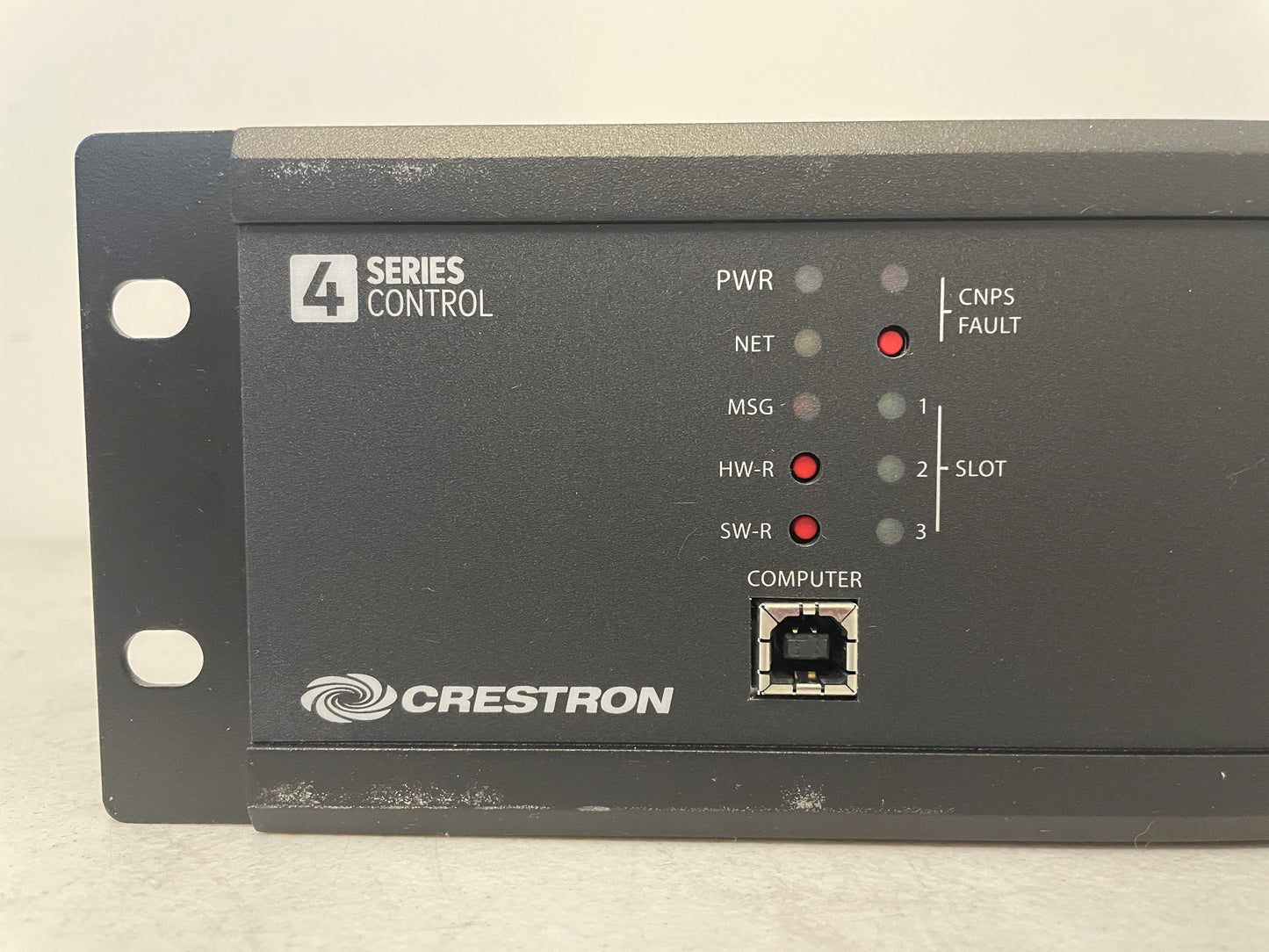 Used Crestron Pro4 Series Control Processor, Model M201921001 for Sale. We Sell Professional Audio Equipment. Audio Systems, Amplifiers, Consoles, Mixers, Electronics, Entertainment and Live Sound.