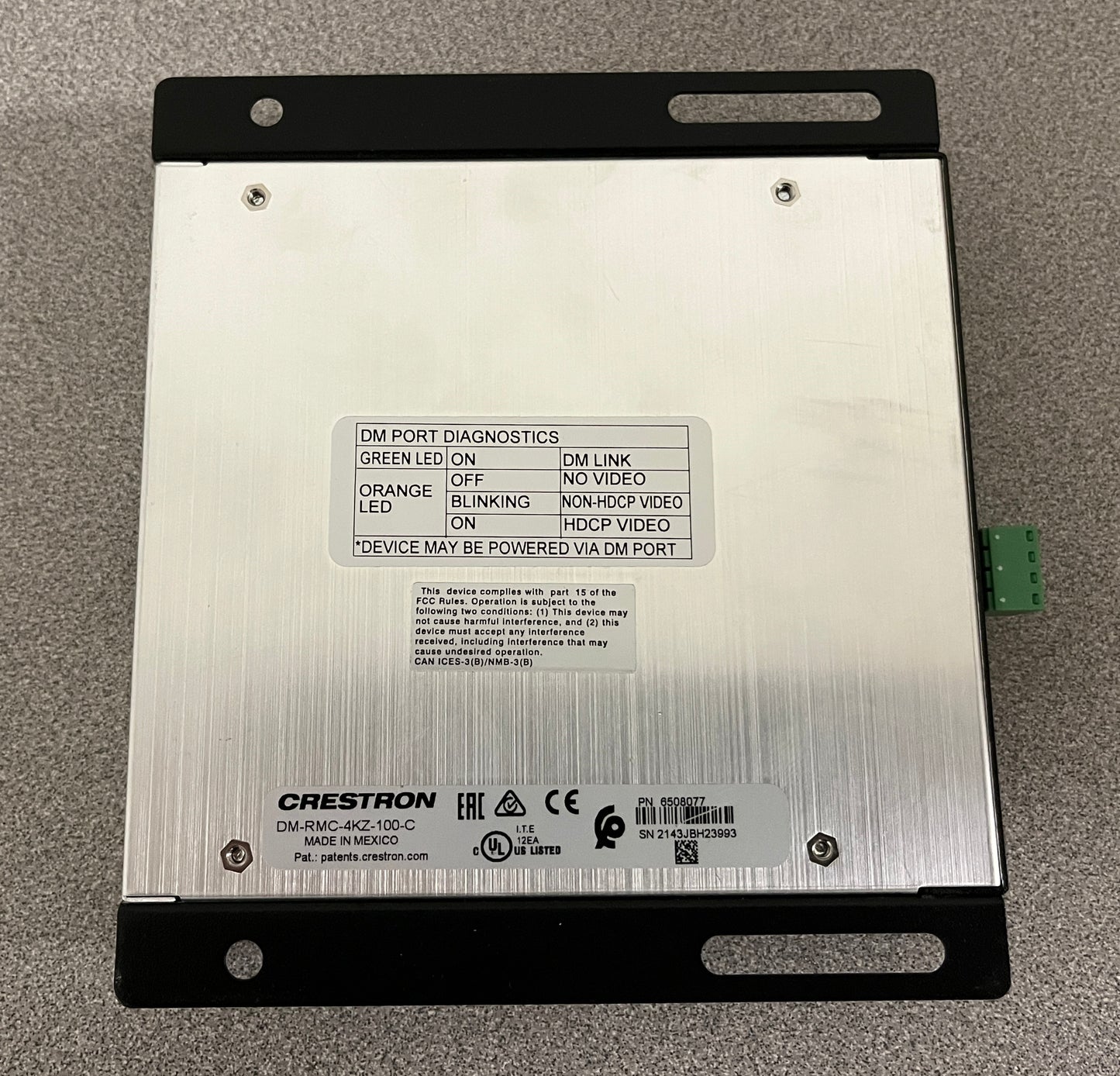 Crestron DM-RMC-4KZ-100-C DM Room Controller, Crestron DM Room Controller, Conference Room Crestron Room Controller, We Sell Professional Audio Equipment. Audio Systems, Amplifiers, Consoles, Mixers, Electronics, Entertainment, Live Sound