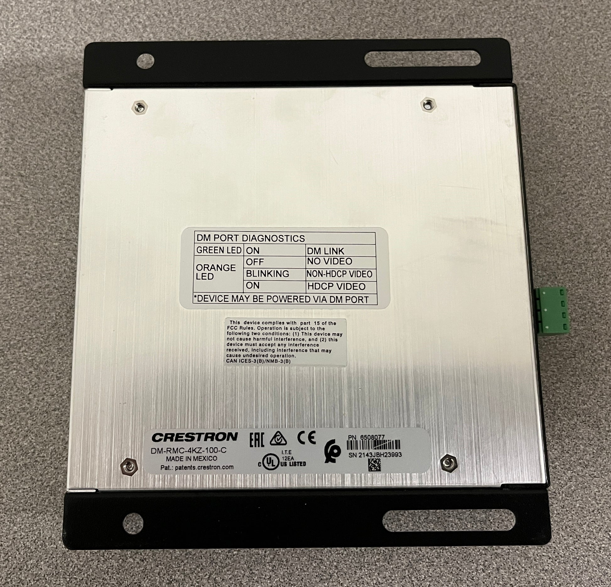 Crestron DM-RMC-4KZ-100-C DM Room Controller, Crestron DM Room Controller, Conference Room Crestron Room Controller, We Sell Professional Audio Equipment. Audio Systems, Amplifiers, Consoles, Mixers, Electronics, Entertainment, Live Sound