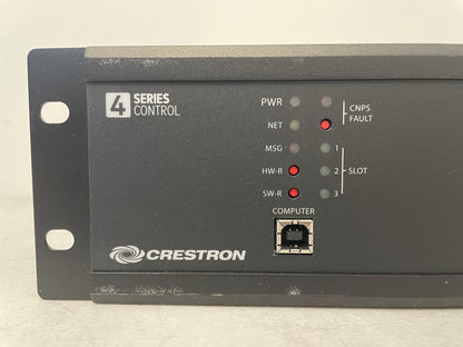 Crestron PRO4 Control Processor, Crestron Model M201921001 Control Processor, Crestron Control Processor Pro4, We Sell Professional Audio Equipment. Audio Systems, Amplifiers, Consoles, Mixers, Electronics, Entertainment, Live Sound